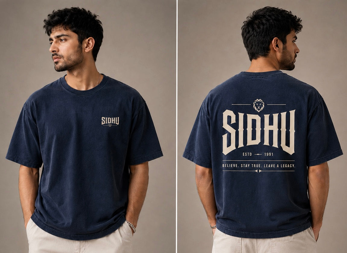 Sidhu Logo Vintage T-Shirt