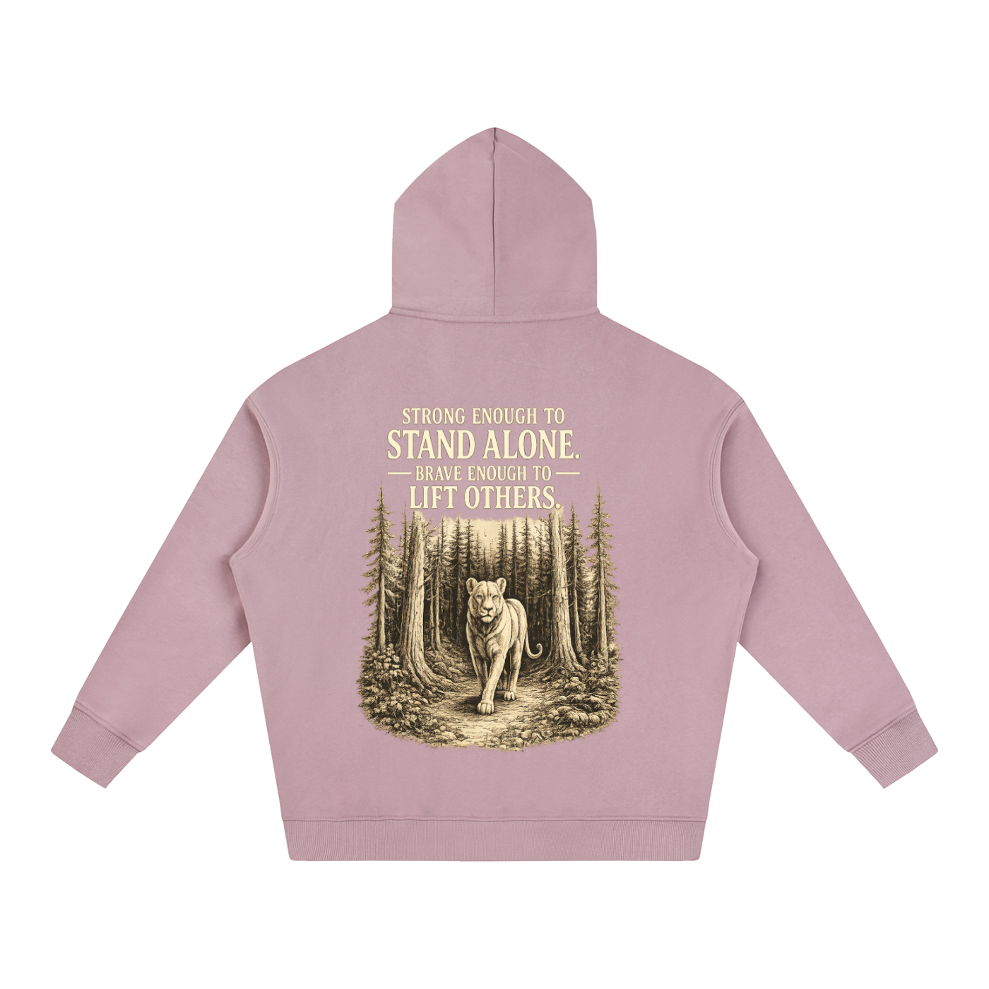 Strong Kaur - Oversize Fleeced Hoodie