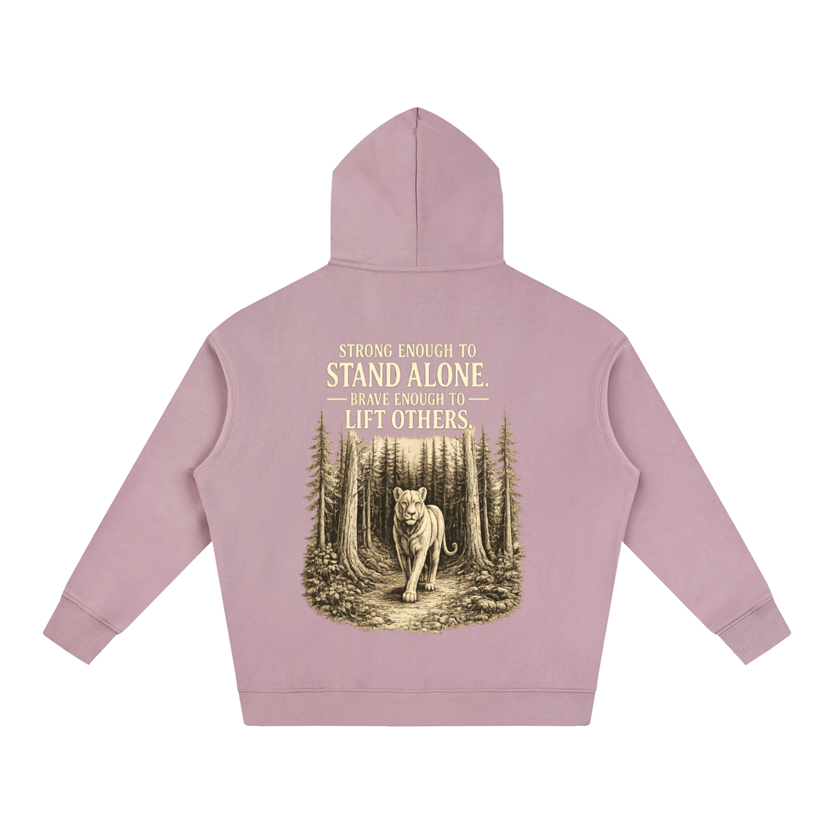 Strong Kaur - Oversize Fleeced Hoodie
