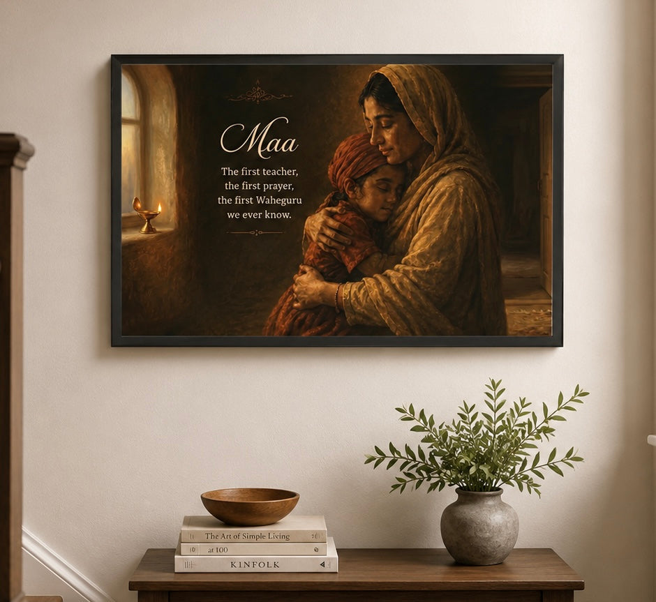 Sacred Light Metal Framed Poster Art