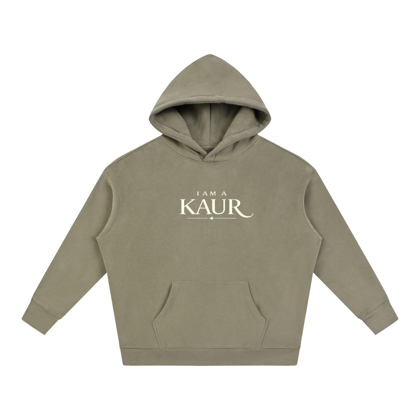 Strong Kaur - Oversize Fleeced Hoodie