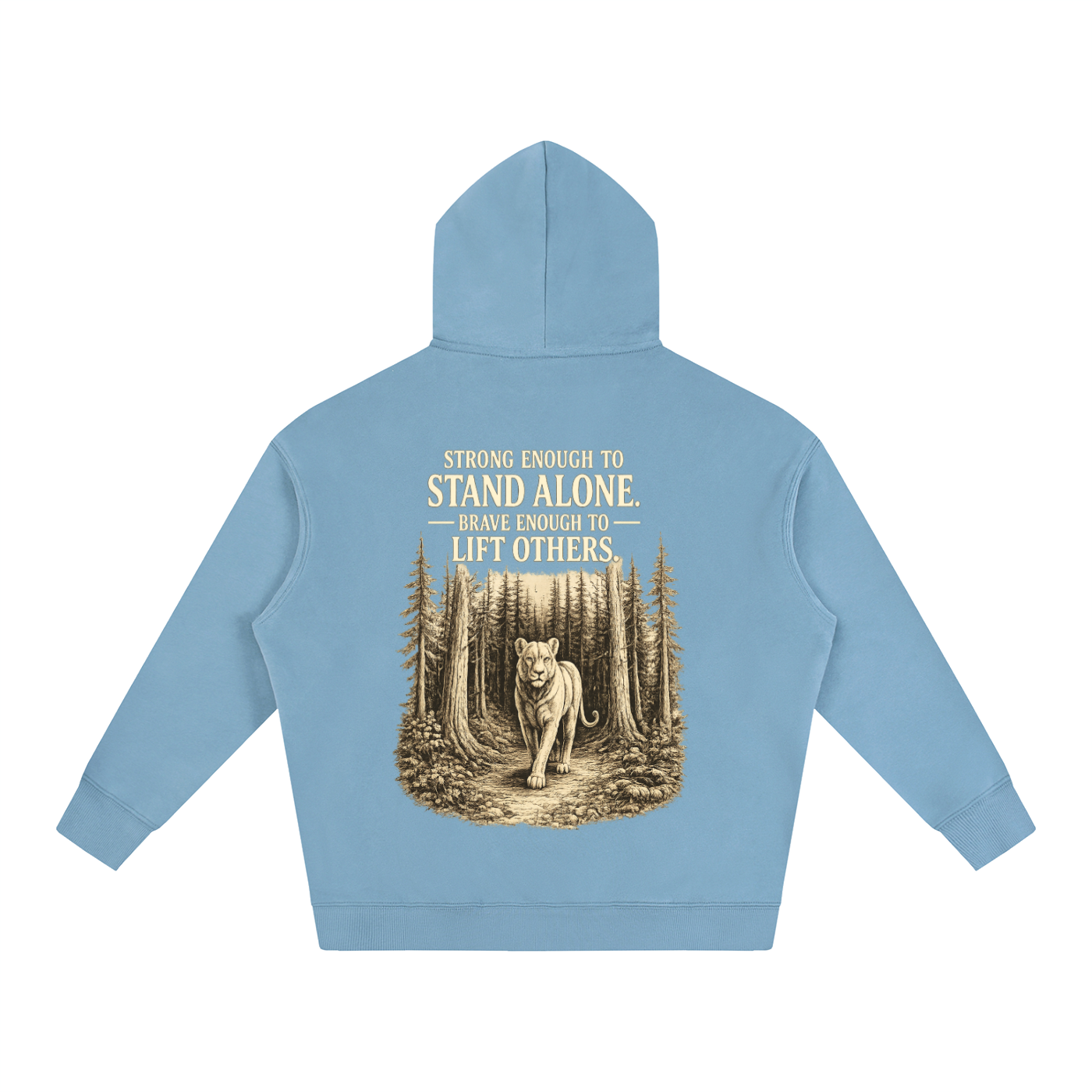 Strong Kaur - Oversize Fleeced Hoodie