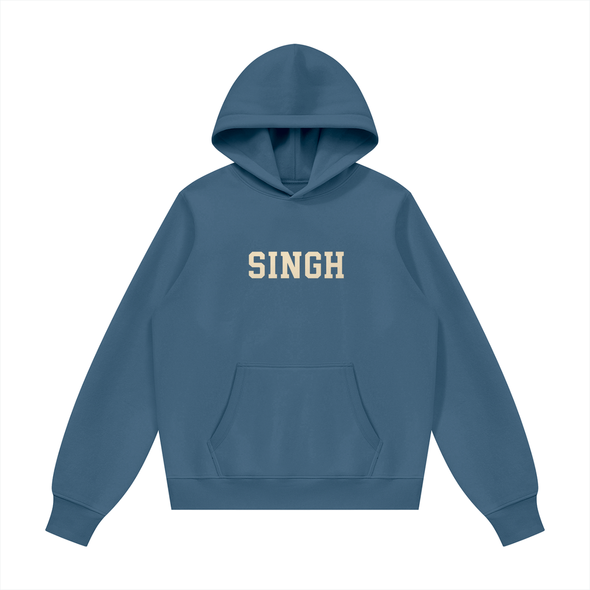 Singh- Walk with Courage || Fleece Regular Hoodie