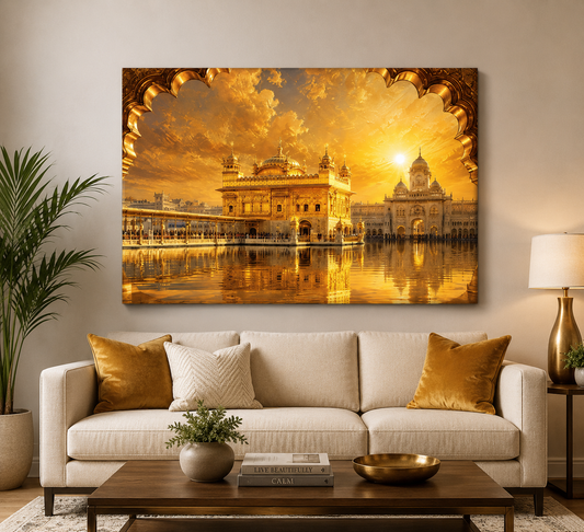 Harmandir Sahib - Wall Art || Aluminum Print
