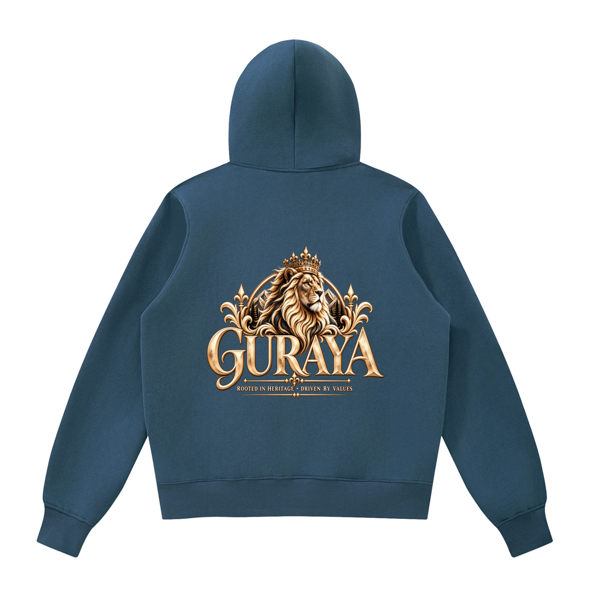 Guraya Heritage ||  Fleece Full Zip Hoodie