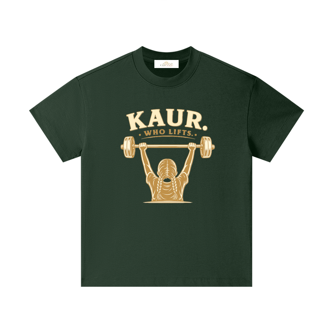 Kaur Who Lifts || Pure Cotton  Kids T-Shirt