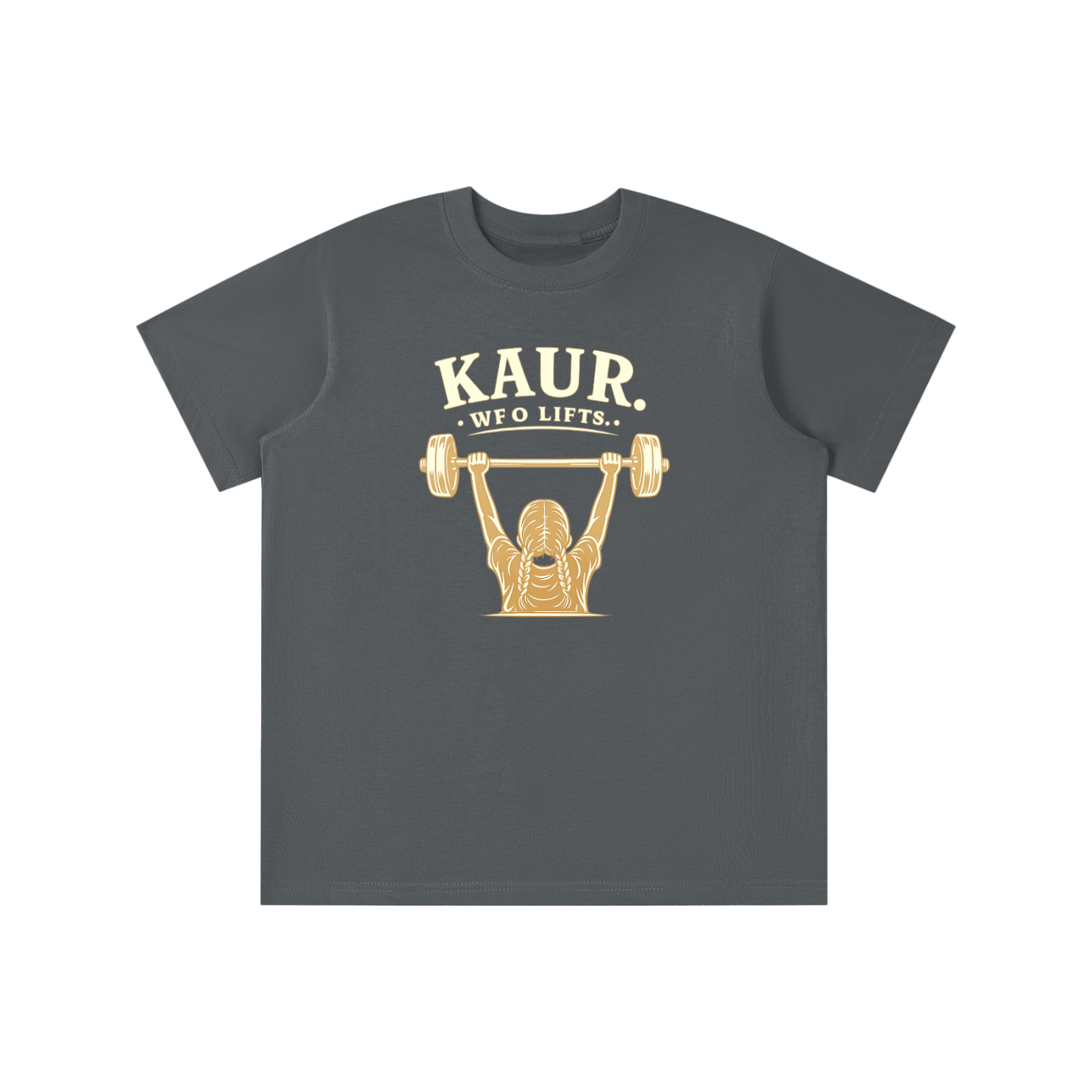 Kaur Who Lifts- Essential Kids' T-shirt