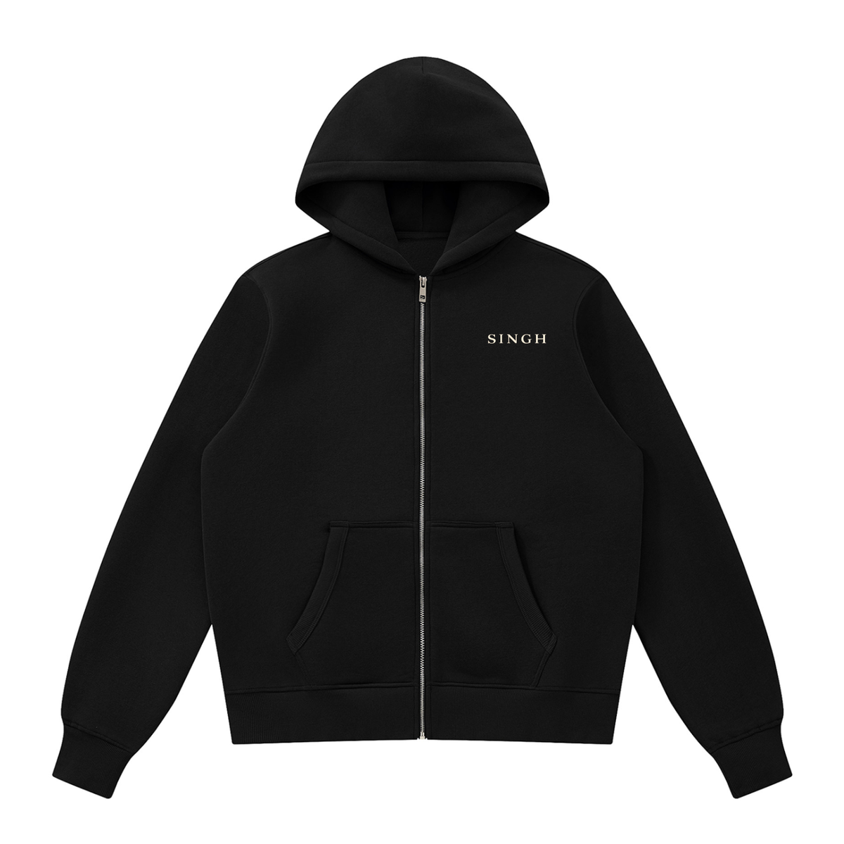 Singh Built on Values || Fleece Full Zip Hoodie