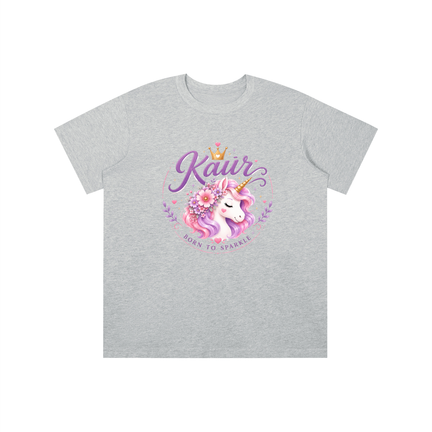 Kaur - Born to Sparkle Kids Tee