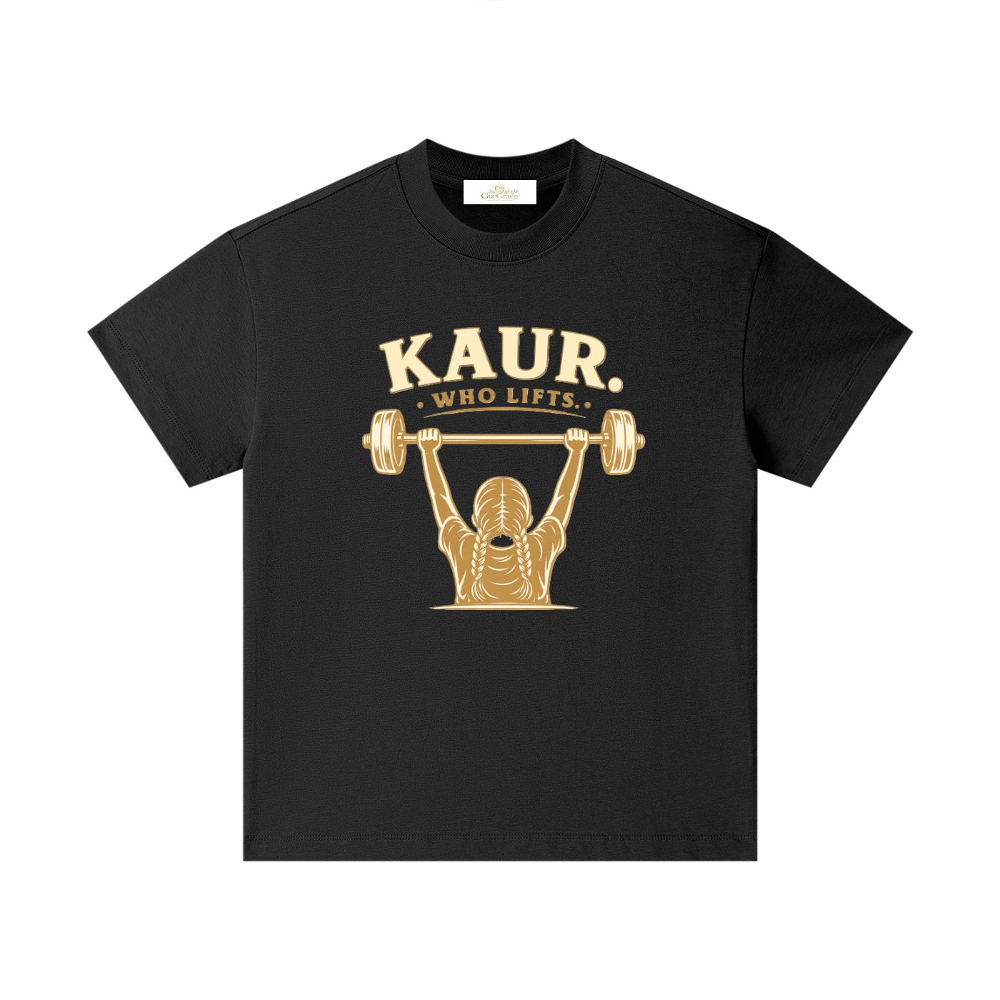Kaur Who Lifts || Pure Cotton  Kids T-Shirt
