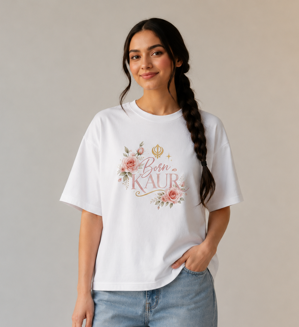 Born Kaur Blossom Loose Fit Tee