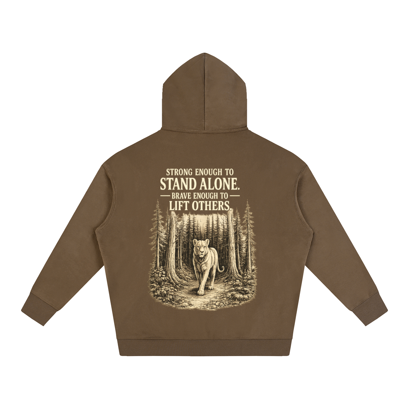 Strong Kaur - Oversize Fleeced Hoodie