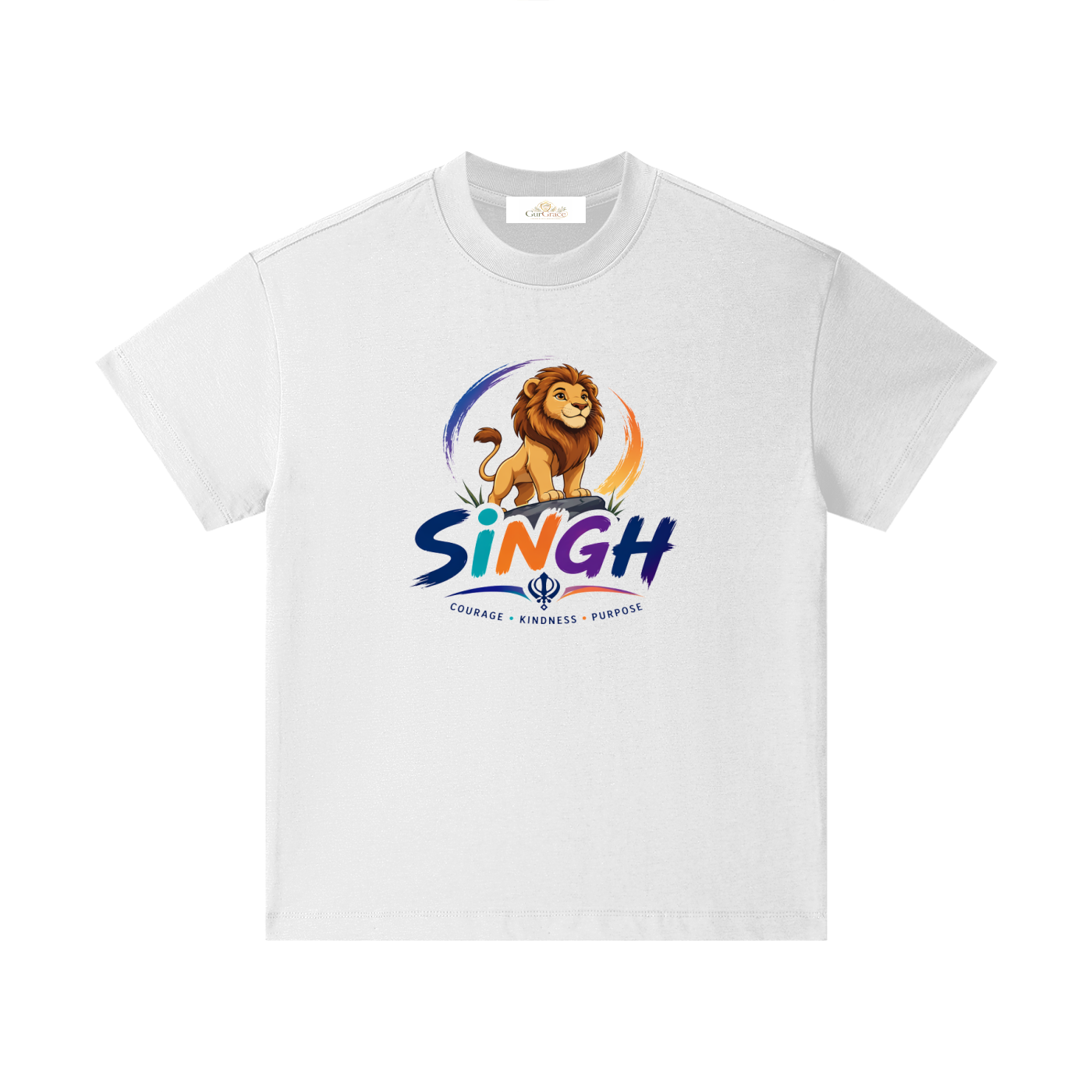 Singh Lion Cotton Kids Tee