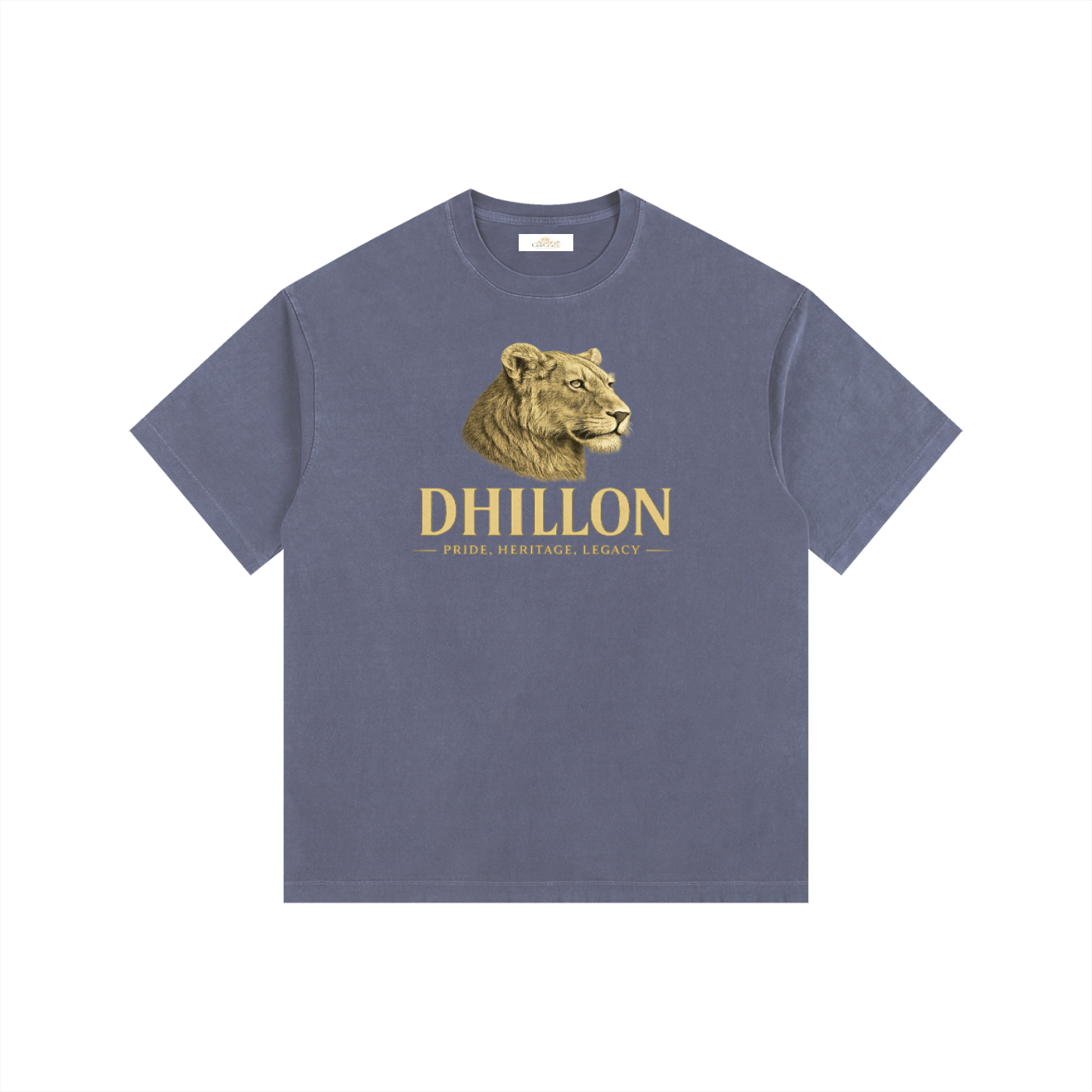 Dhillon Logo - Vintage Washed Oversized Tee