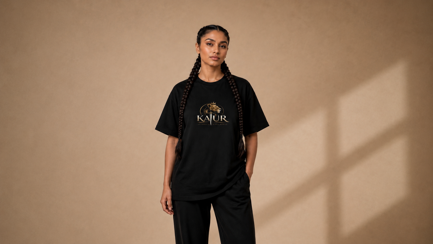 Kaur Lioness Cotton T-Shirt