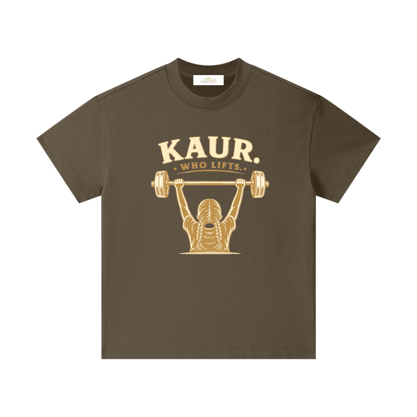 Kaur Who Lifts || Pure Cotton  Kids T-Shirt
