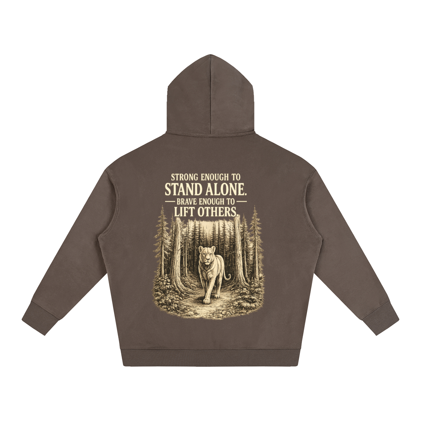 Strong Kaur - Oversize Fleeced Hoodie