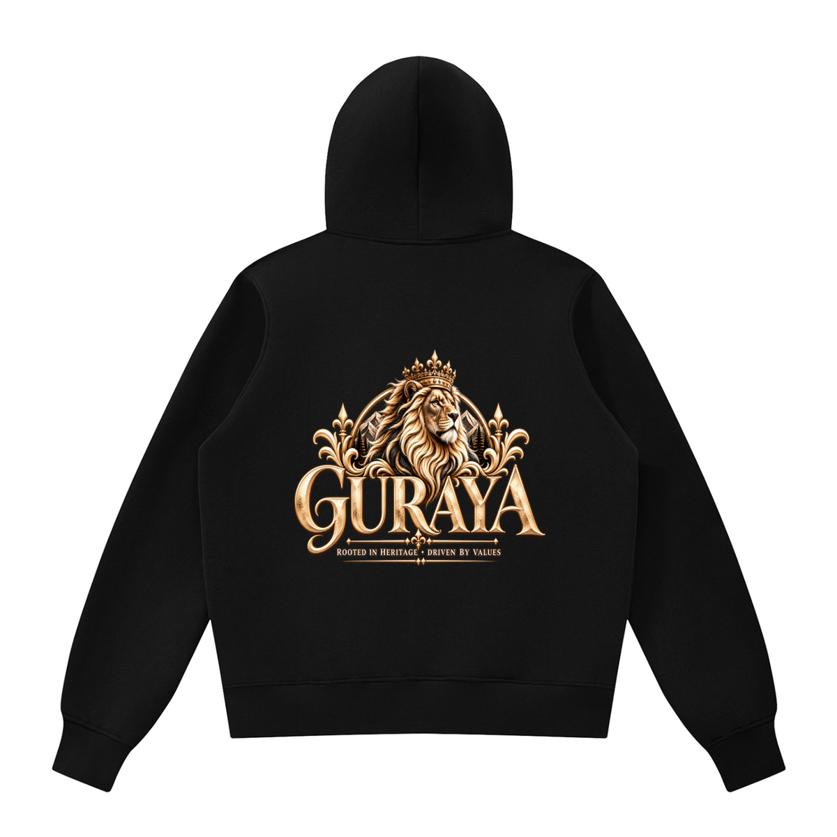 Guraya Heritage ||  Fleece Full Zip Hoodie