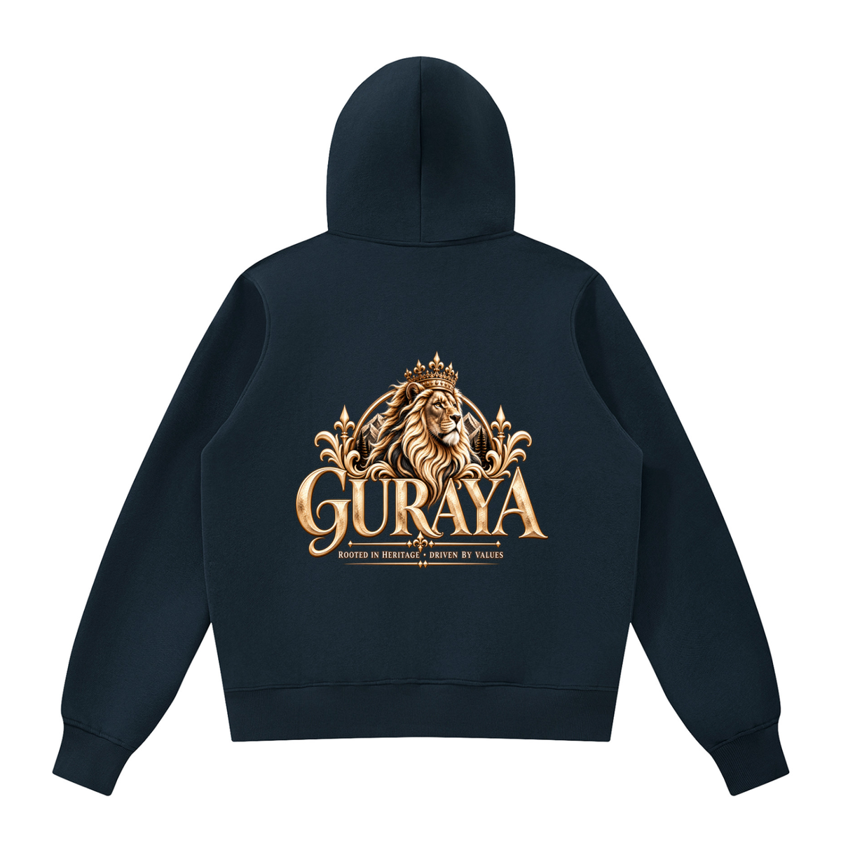Guraya Heritage ||  Fleece Full Zip Hoodie
