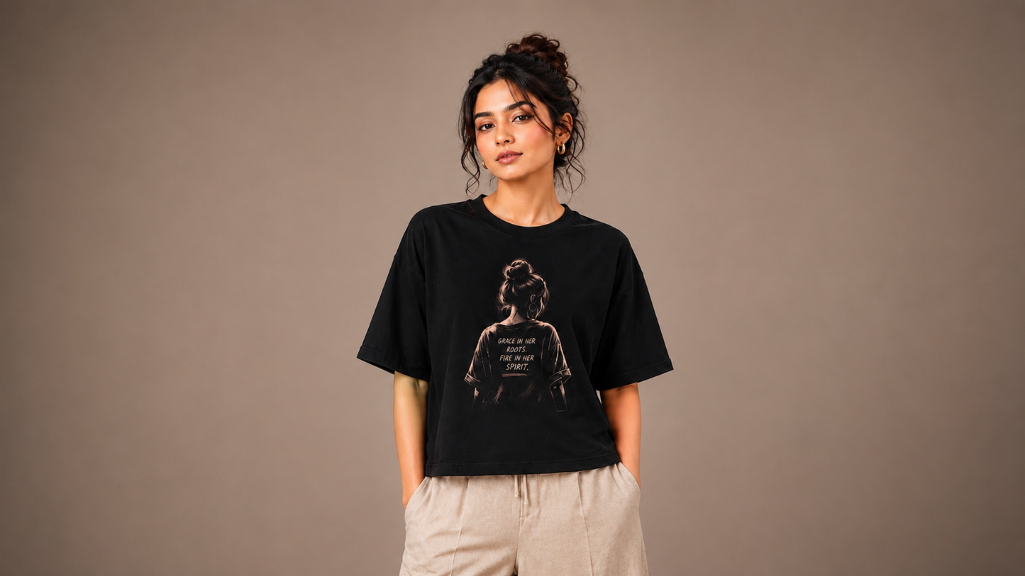 Grace and Fire Boxy T-Shirt