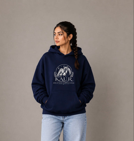 Kaur Heritage Drop-Shoulder Hoodie