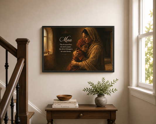 Classic Semi-Glossy Paper Metal Framed Poster 30x45 cm / 12x18″ (Horizontal)