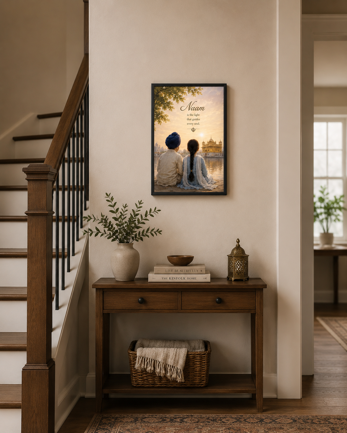 Classic Matte Paper Metal Framed Poster 30x45 cm / 12x18″