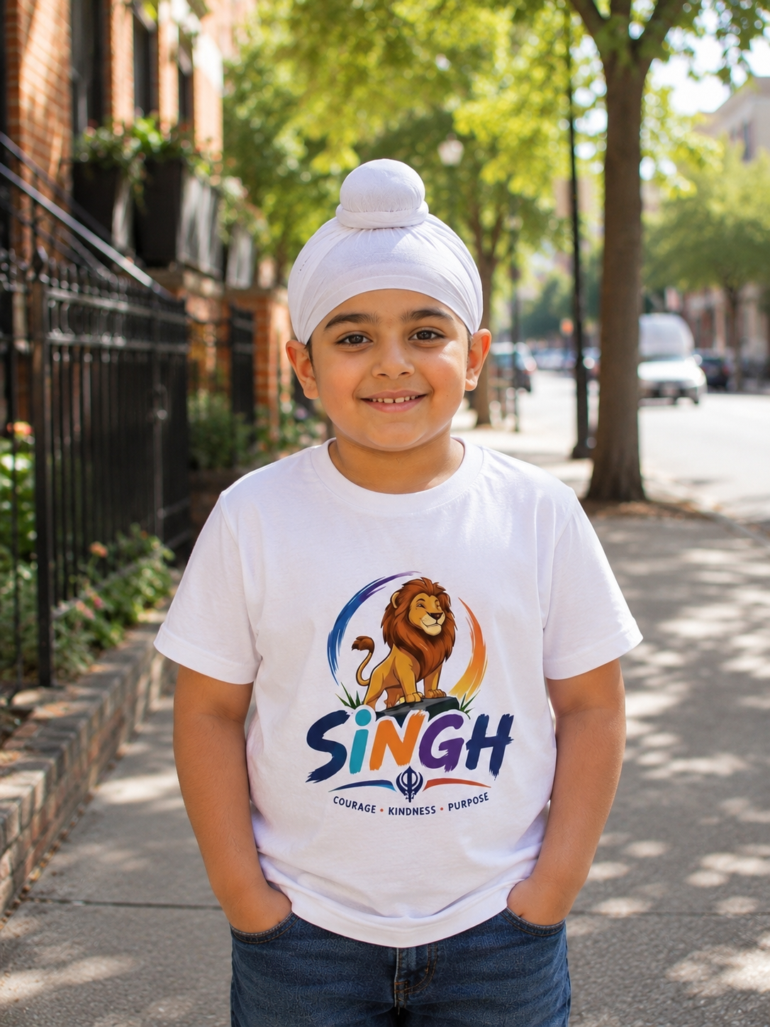 Singh Lion Tee