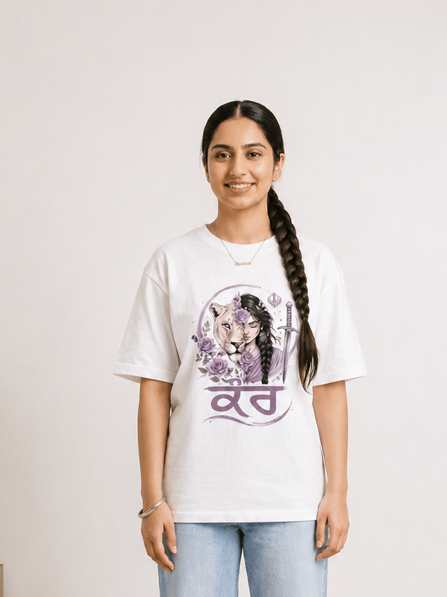 Kaur Signature Oversized Tee