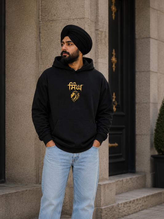 Singh Legacy Heavyweight Hoodie (Front & Back)