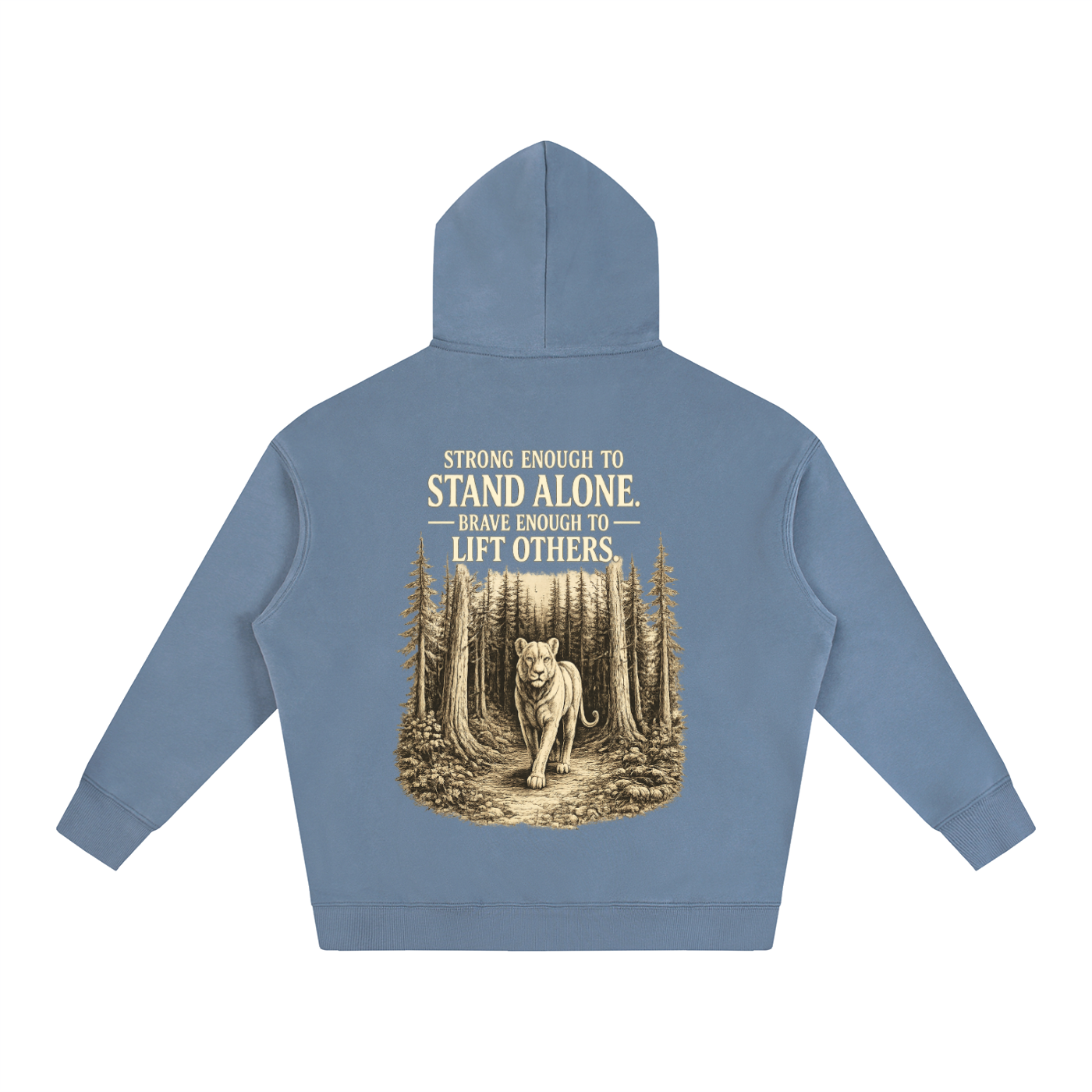 Strong Kaur - Oversize Fleeced Hoodie