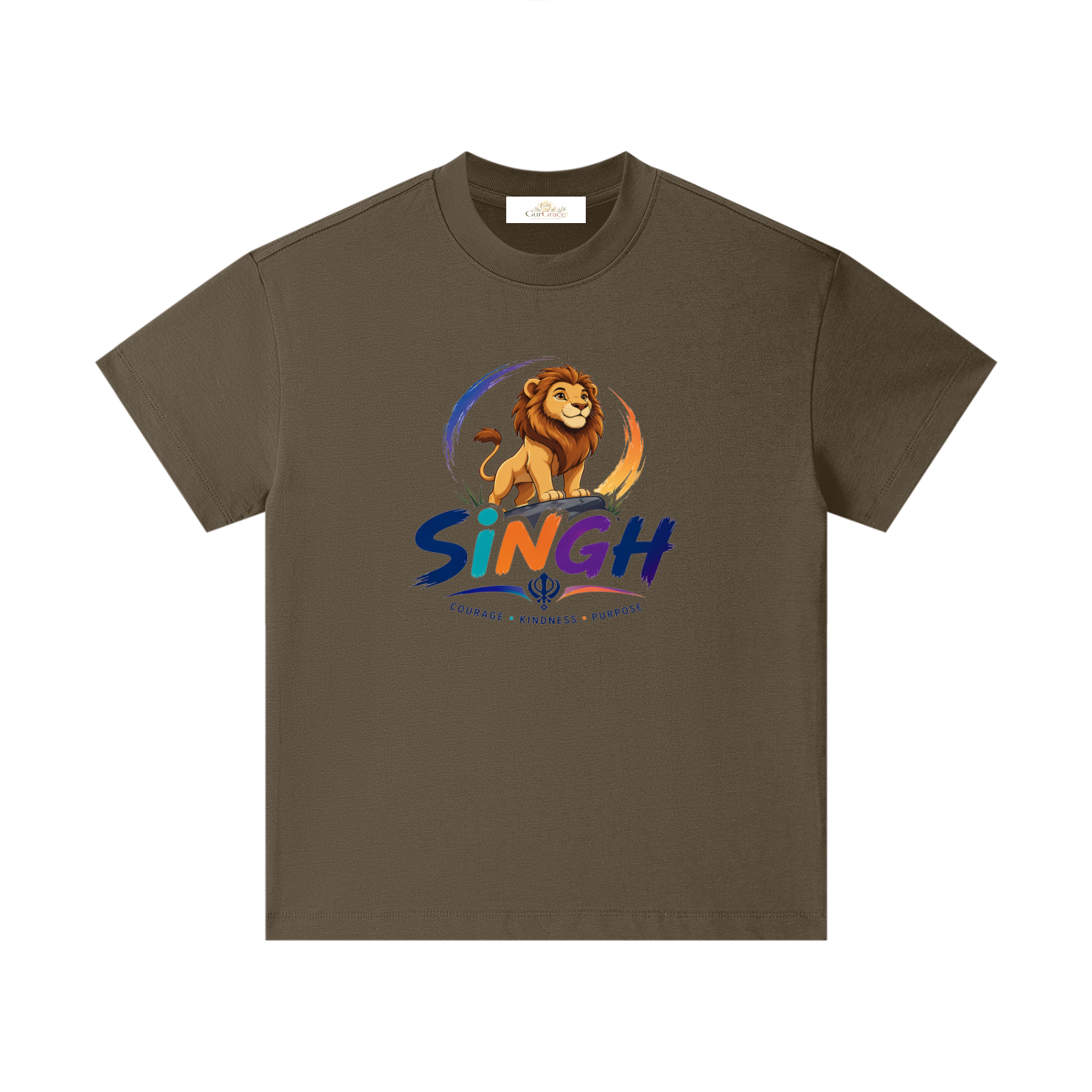 Singh Lion Cotton Kids Tee