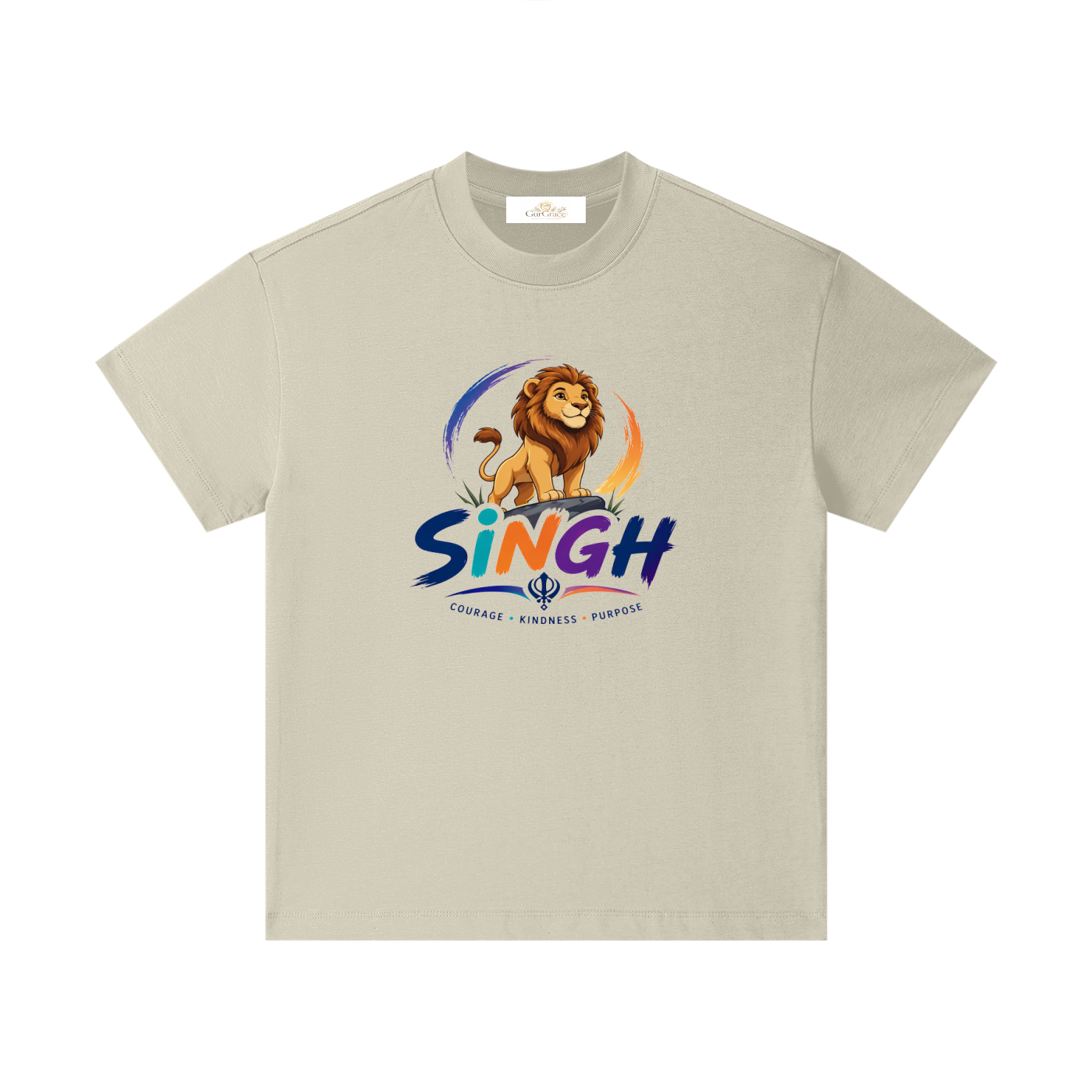 Singh Lion Cotton Kids Tee