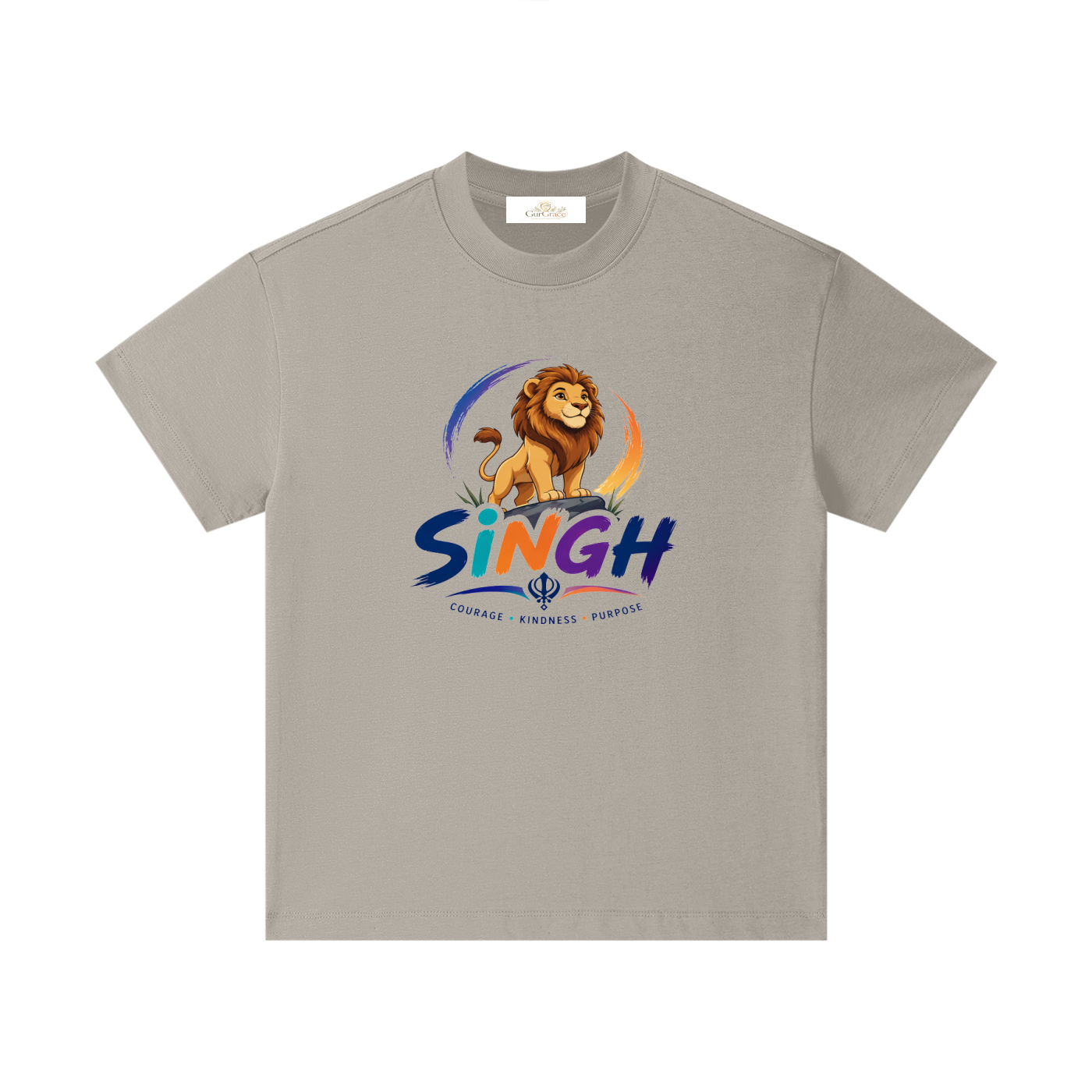 Singh Lion Cotton Kids Tee