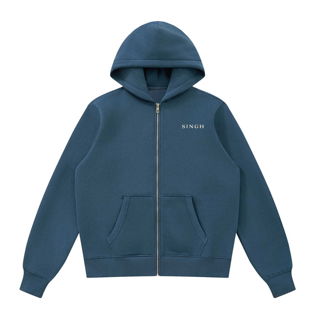 Singh Built on Values || Fleece Full Zip Hoodie