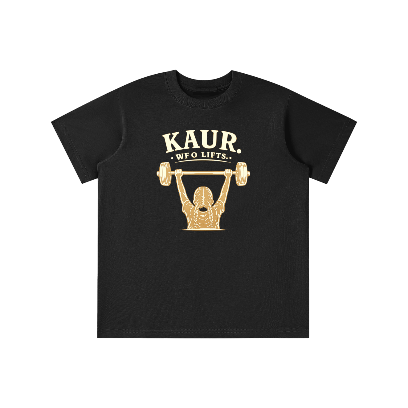 Kaur Who Lifts- Essential Kids' T-shirt