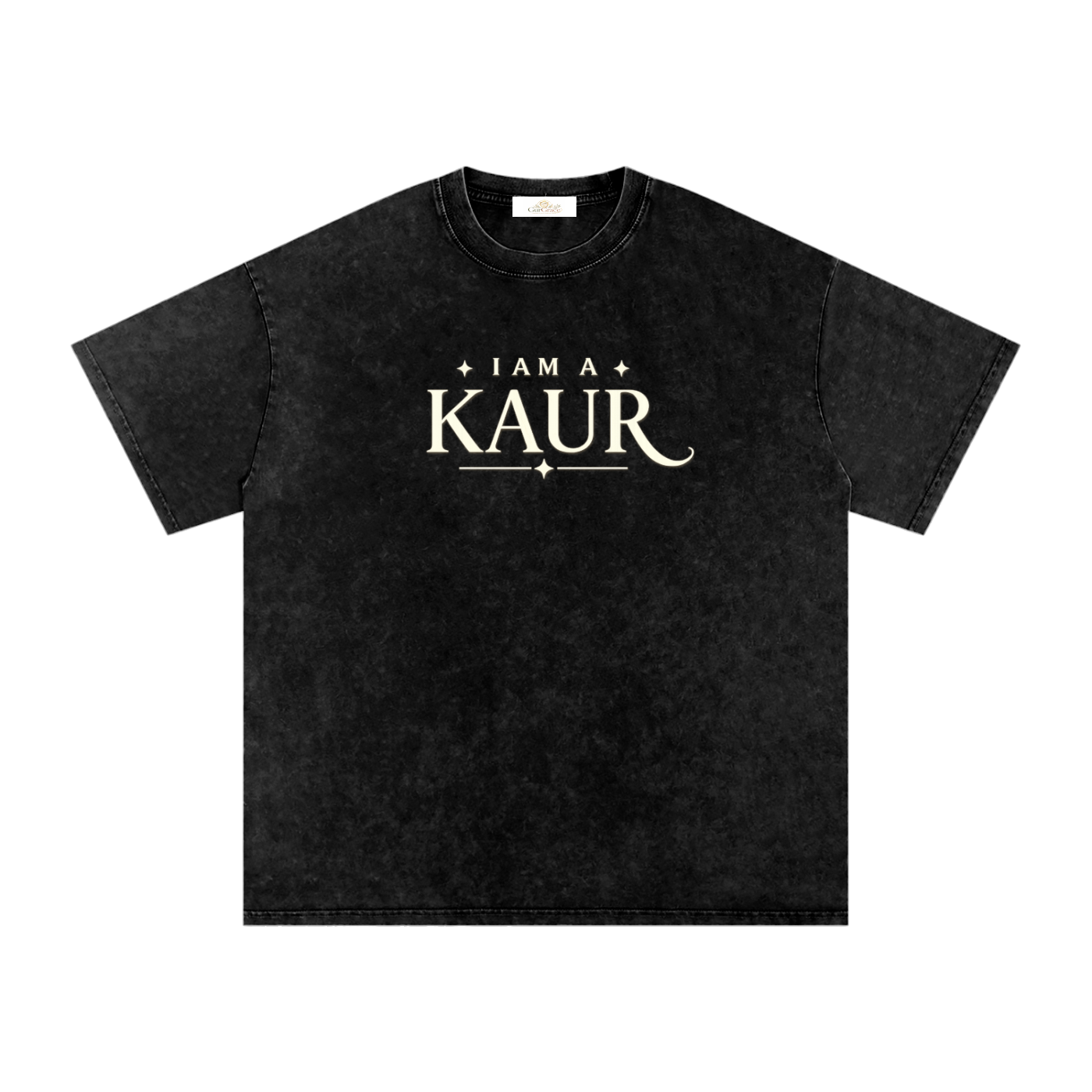 Stand Out Kaur - Snow Washed Oversized Tee