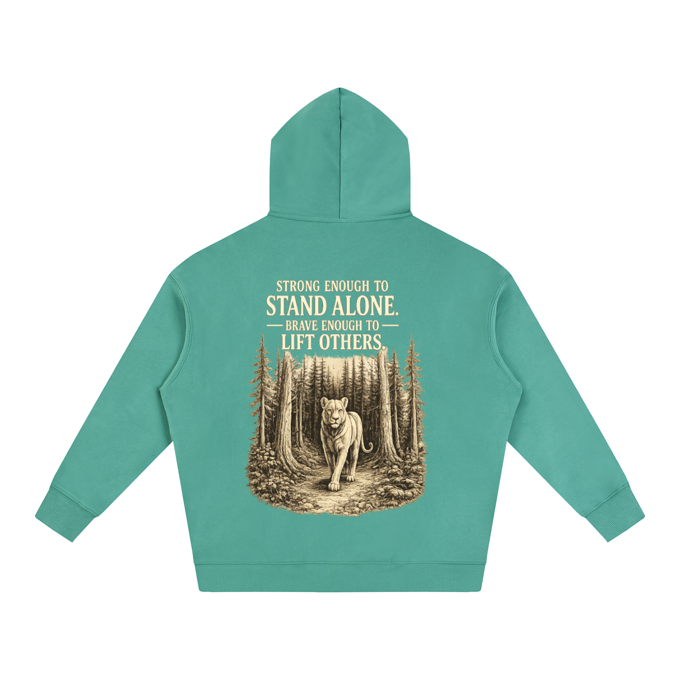 Strong Kaur - Oversize Fleeced Hoodie