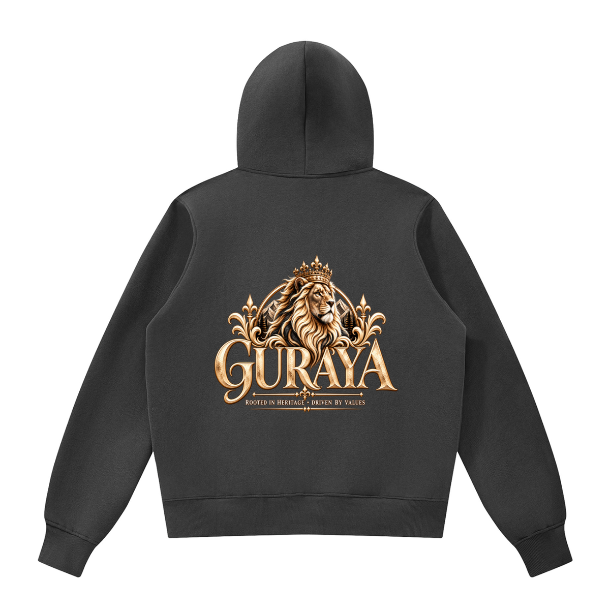 Guraya Heritage ||  Fleece Full Zip Hoodie