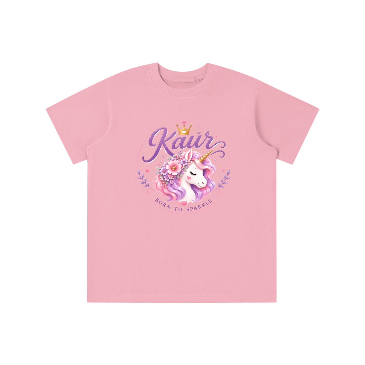 Kaur - Born to Sparkle Kids Tee