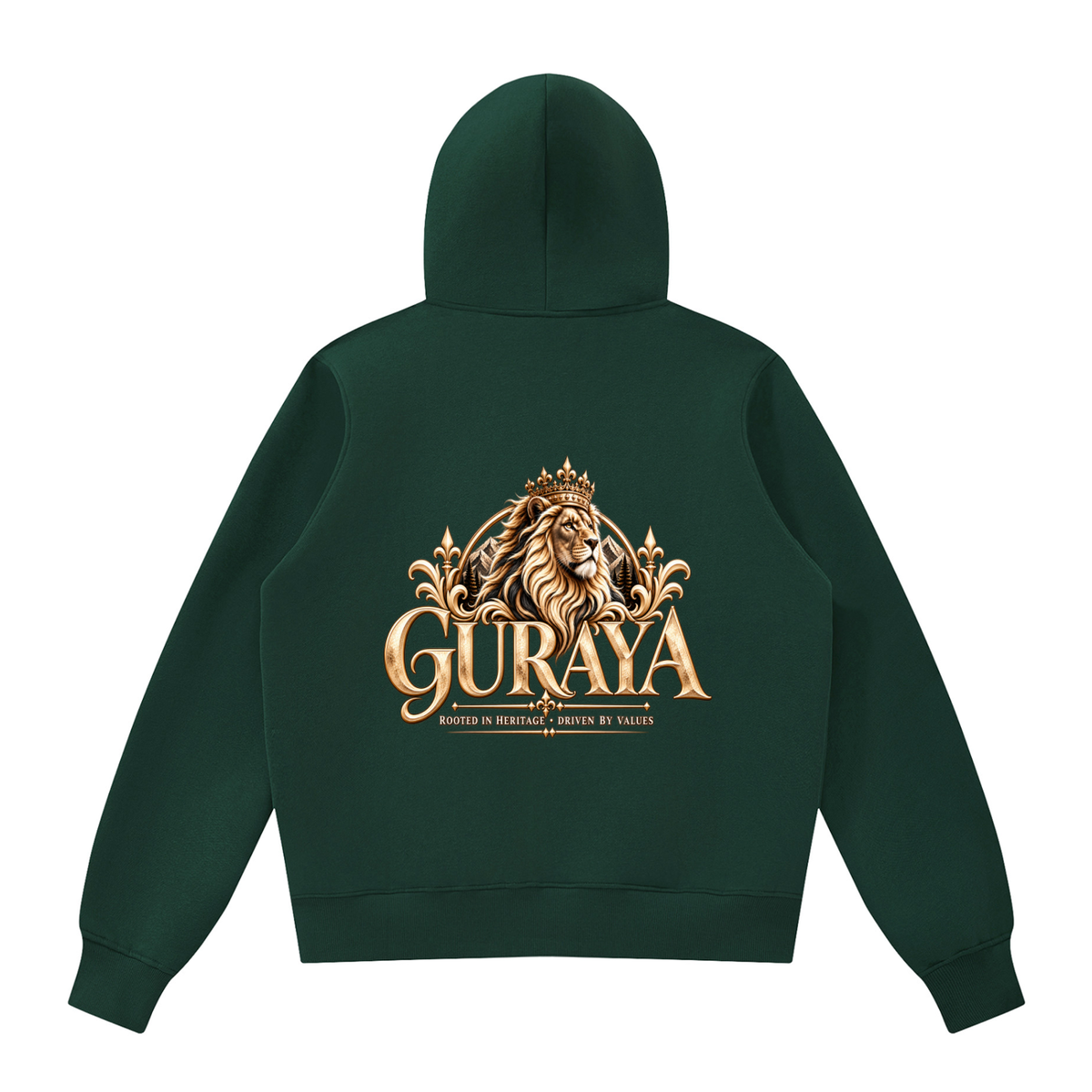 Guraya Heritage ||  Fleece Full Zip Hoodie